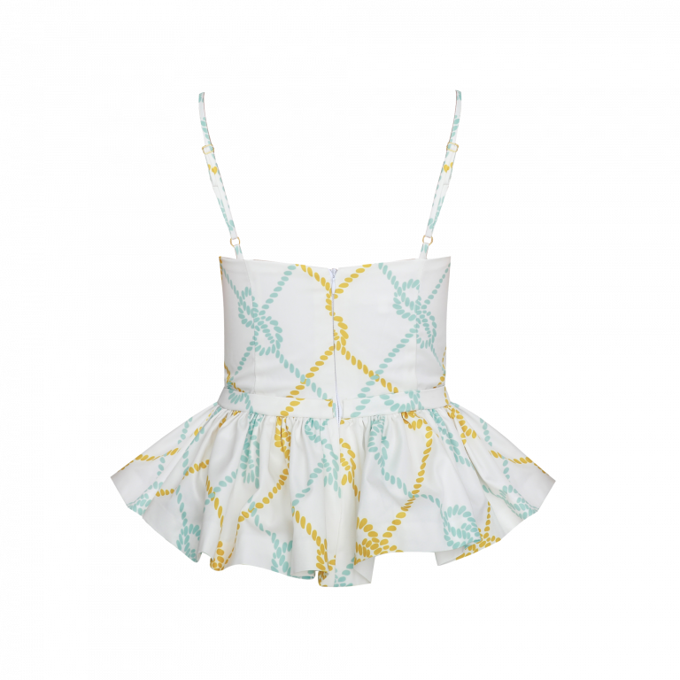 Camille Peplum Top