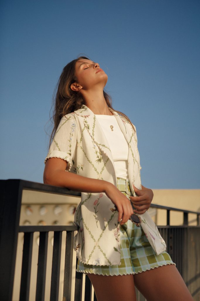 Lavender Blouse